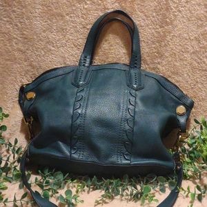 Dark green orYANY purse